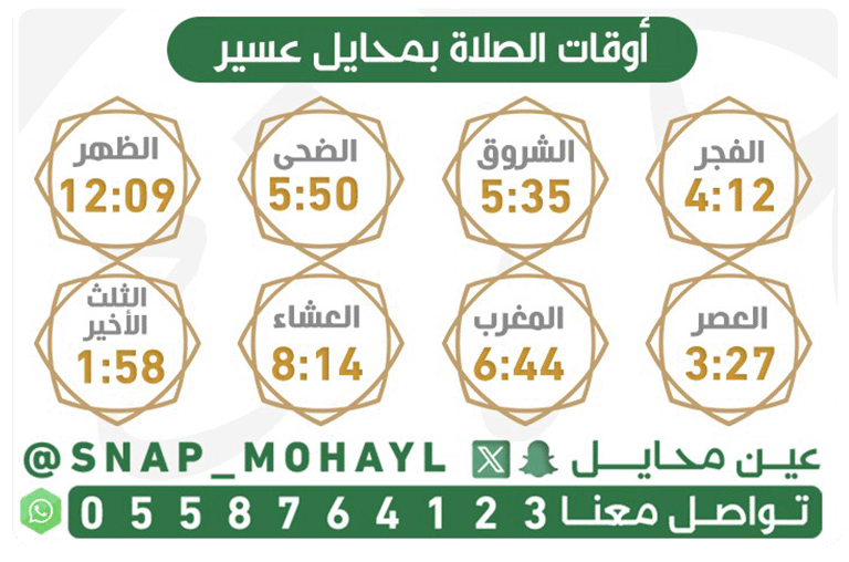 مواقيت الصلاة